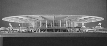 
The original configuration of the Pan Am Worldport at JFK airport, now simply known as Terminal 3.