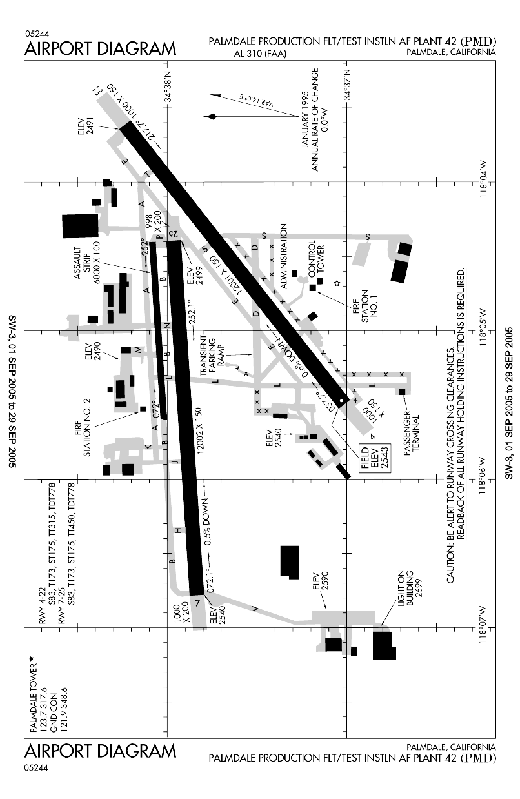 
FAA diagram of the airport