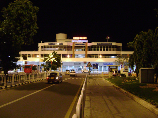 
Chennai Airport at night