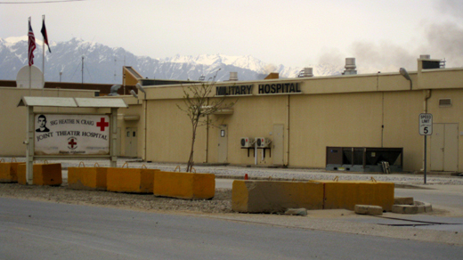 
The military hospital on the installation, named Heathe N. Craig Joint Theater Hospital.