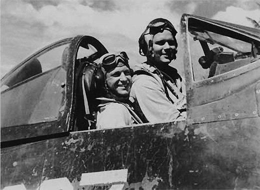 
F4U Corsair at Dipolog Field 1945