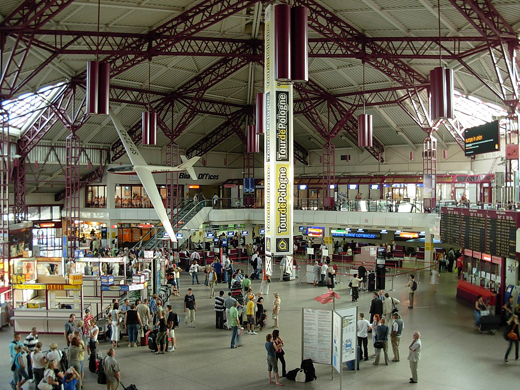 
Departure hall of Terminal 1