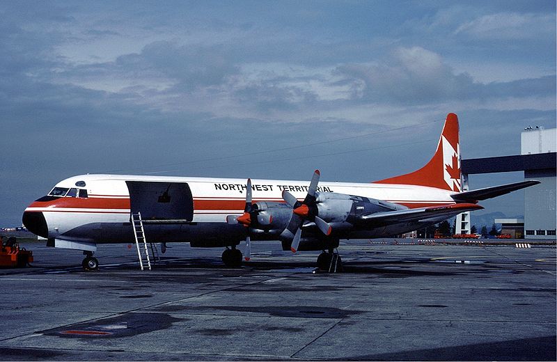 旅客機ロッキードL-188エクストラ ロッキード L-188 エレクトラ エア カリフォルニア 飛行機モデル