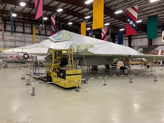 82-0817 'Shaba' under restoration