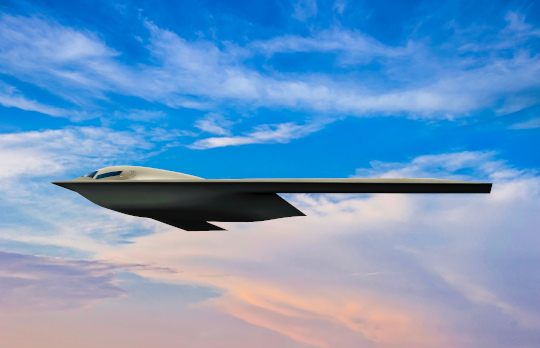 U.S. Air Force artist rendering of B-21 Raider