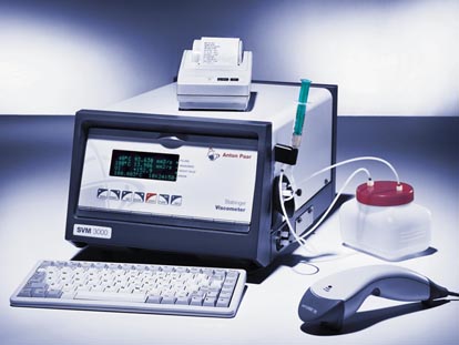 
Stabinger viscometer (SVM 3000)