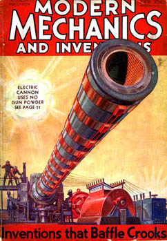
Electric gun in Modern Mechanics, June 1932