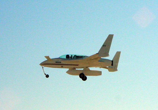 
XCOR Aerospace EZ-Rocket used horizontal takeoff and landing using a standard airport runway