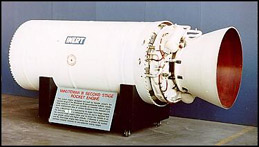 
The second stage of a Minuteman III rocket