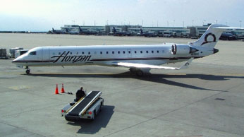 
Horizon Air CRJ700 in Denver