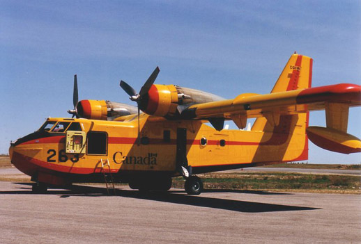 
Canadair CL-215 in Canadian civil service