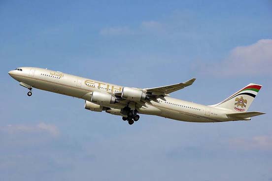 
Etihad Airways Airbus A340-500