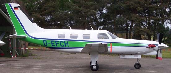 
Turboprop fitted Piper Malibu