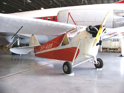 
Aeronca C-2 registered CF-AOR in the Canada Aviation Museum, Rockcliffe (Ottawa) Ontario, 2006