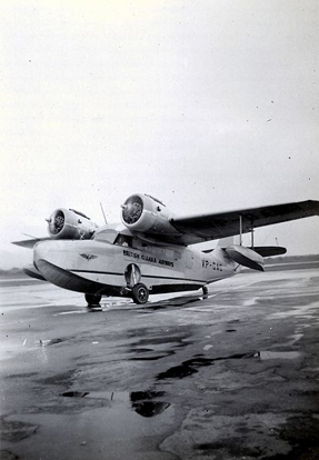
British Guiana Govt. Airways Grumman Goose c. 1955. Piarco Airport, Trinidad.