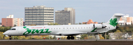 
Air Canada Jazz CRJ-705 at YQR
