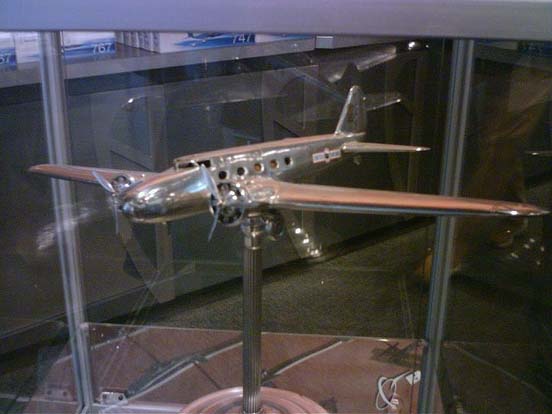 
Boeing 247 lamp at Future of Flight Museum shop