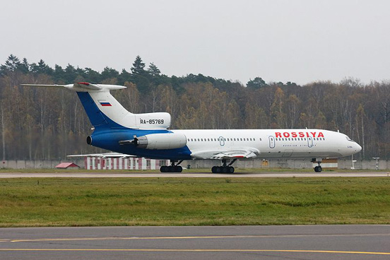 
Tu-154M on departure at Domodedovo airport