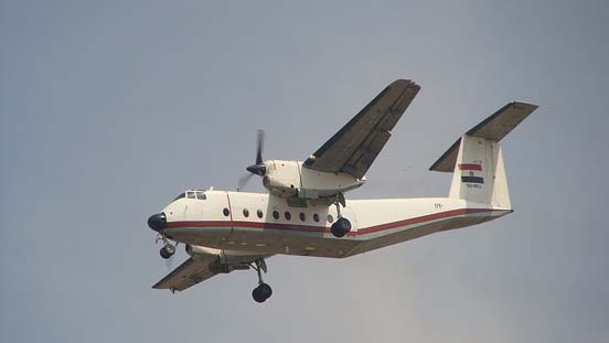 
An Egyptian Air Force DHC-5D