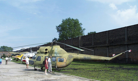 
Ex-Luftwaffe Mi-2 in Peenemünde museum, summer 2001