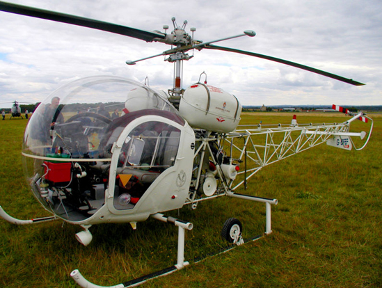 
Agusta Bell 47G, built 1964, Italy.