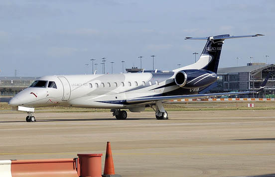 
Embraer Legacy 600 at Birmingham International Airport, England
