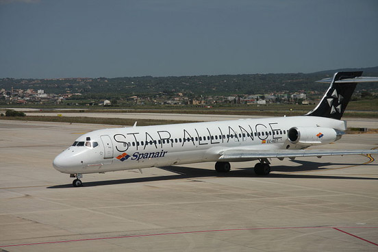 
A Spanair MD 87