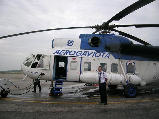 
Aerogaviota Mi-8PS