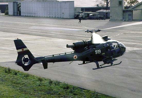 
Yugoslav Air Force Soko Gazelle