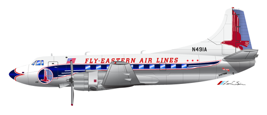 
An Eastern Airlines Martin 404 circa 1955
