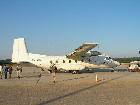 
A Nord 262 spotted in service in Guatemala, November 2004.