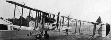 
Rolls-Royce Eagle powered F.E.2d with nose-wheel.