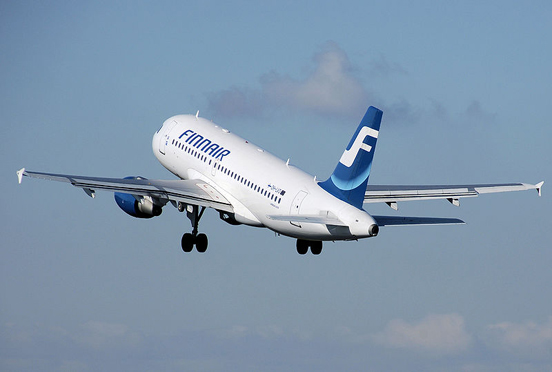 
Finnair Airbus A319-100 takeoff