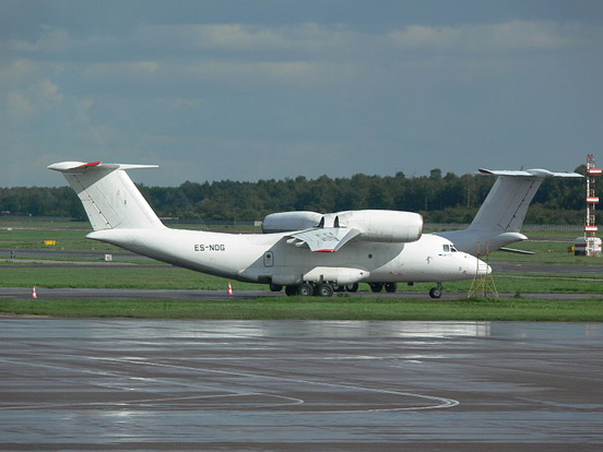 
Two An-72s at Tallinn Airport in 2006