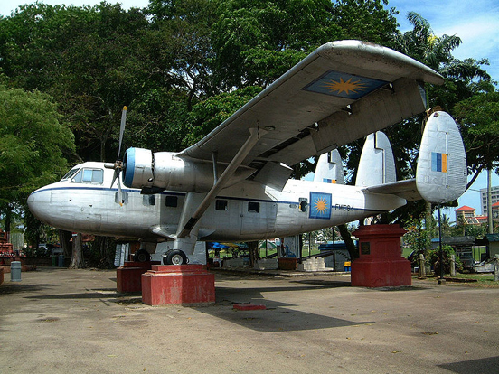 
Scottish Aviation Twin Pioneer FM1061 c/n 578 of the Royal Malaysian Air Force