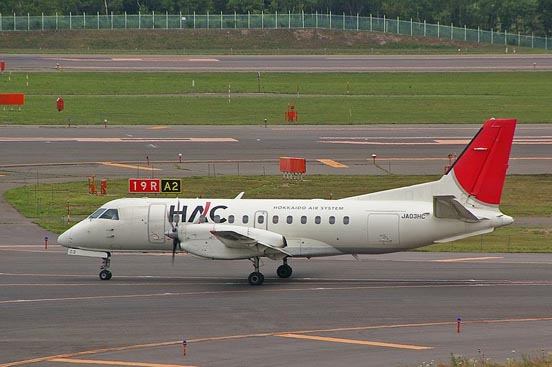 
Hokkaido Air System Saab 340B-WT.