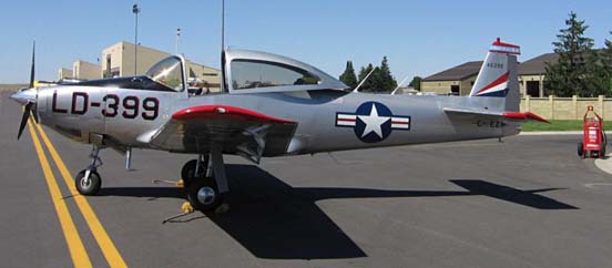 
Navion with open canopy