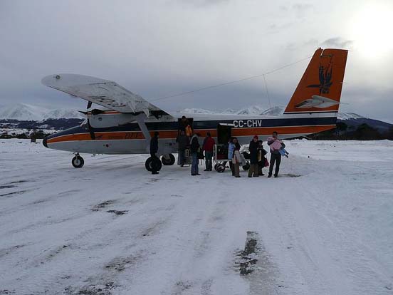 
Aerovias DAP DHC-6 Series 300 at Puerto Williams