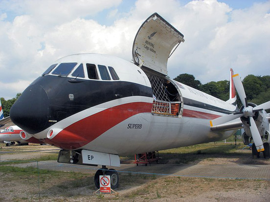 
Vickers Vangard 953C Merchantman Superb at Brooklands Museum, Weybridge.