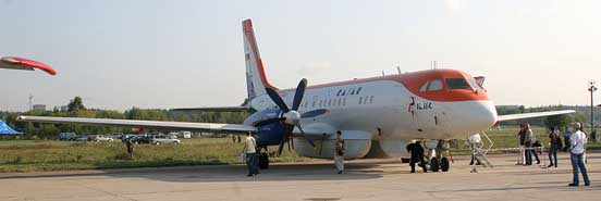 
At the MAKS Airshow in Moscow, 2007