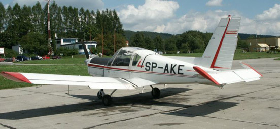 
Zlin Z 42M of Aeroklub Kielecki, Kielce-Masłów airfield