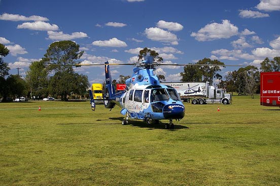 
Eurocopter AS365 N2 Dauphin used by Child Flight