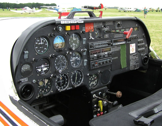 
Slingsby Firefly T67C cockpit