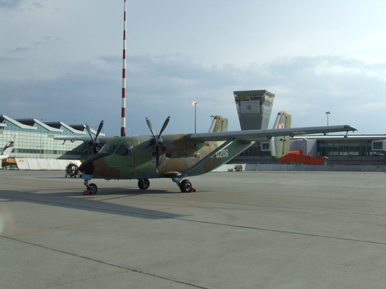 
M28 Bryza at Okęcie airfield