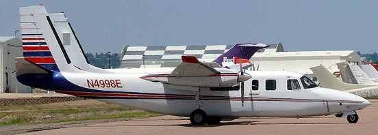 
Aero Commander 680 at Colorado Springs Airport
