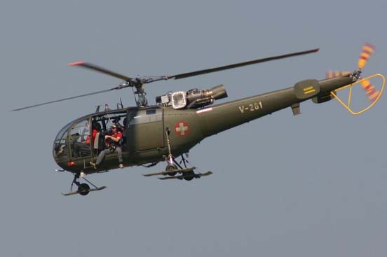 
Aérospatiale SA 316 Alouette III of the Swiss Air Force