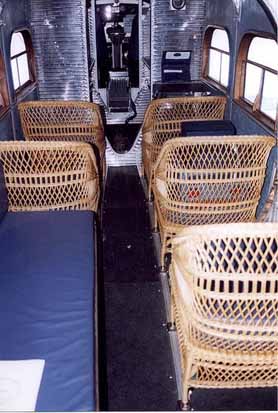 
Cabin interior of 1927 Ford 4-AT C1077, Herrick Collection, Anoka MN.