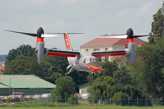 
BA609 flying in helicopter mode at the Paris Air Show 2007