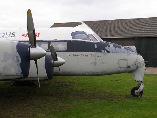 
Heron 1B at the Newark Air Museum