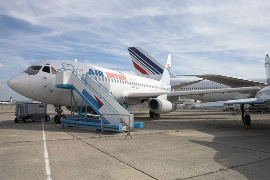 
Mercure on display at a museum at LeBourget Airport, Paris